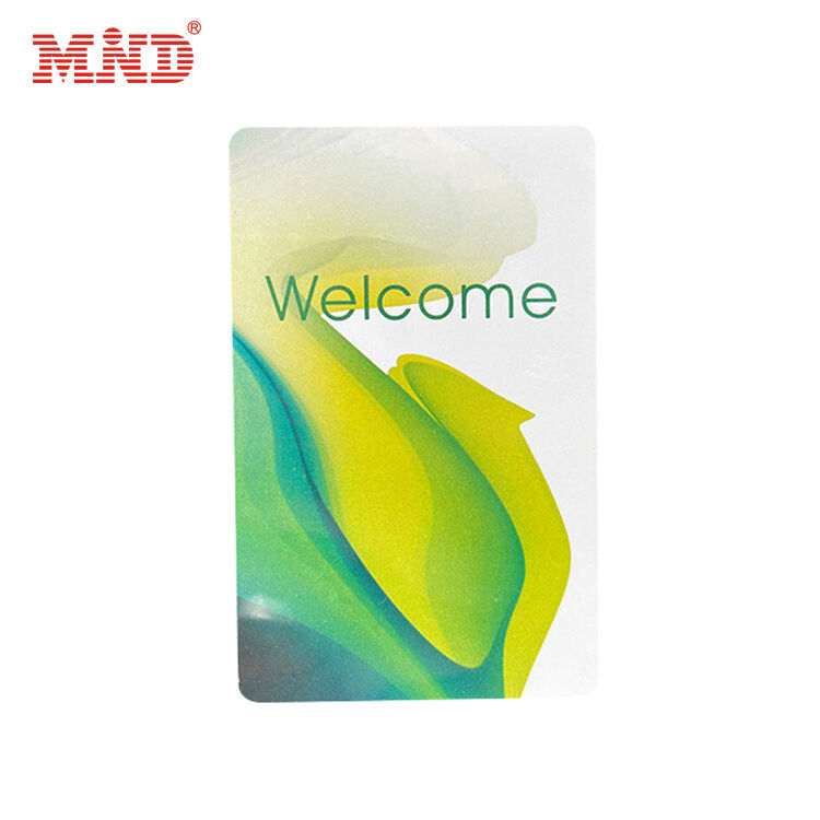 MDC003 Plastic PVC hotel key card 13.56Mhz RFID hotel door lock card ...