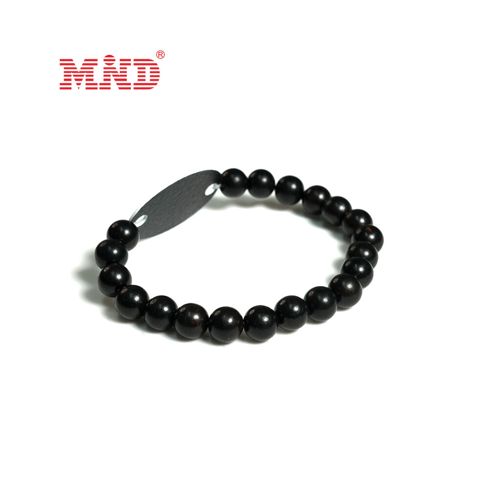 Cheap Price New Waterproof Obsidian Beaded Adjustable Wristband RFID