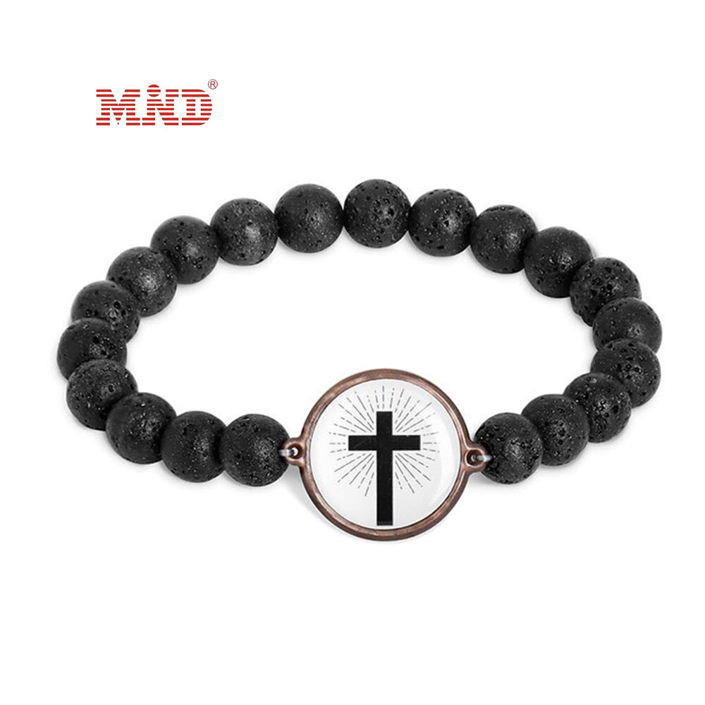 Fashion Jewelry NFC Bracelet URL Encoded Beaded Wristband