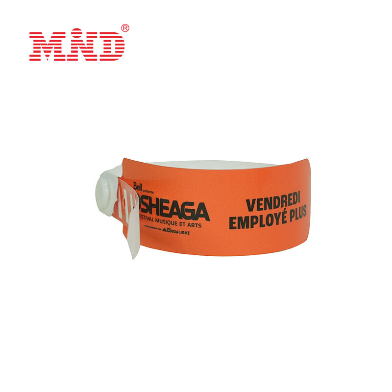 MW11A01 Synthetic Plastic RFID Wristband Hotel Wristbands