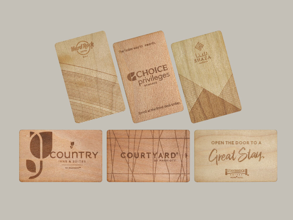 New Product RFID Wooden Cards