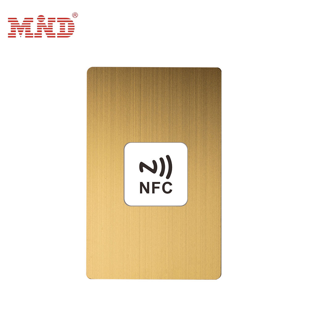 MDN003 Gold NFC Metal Cards Business Card 