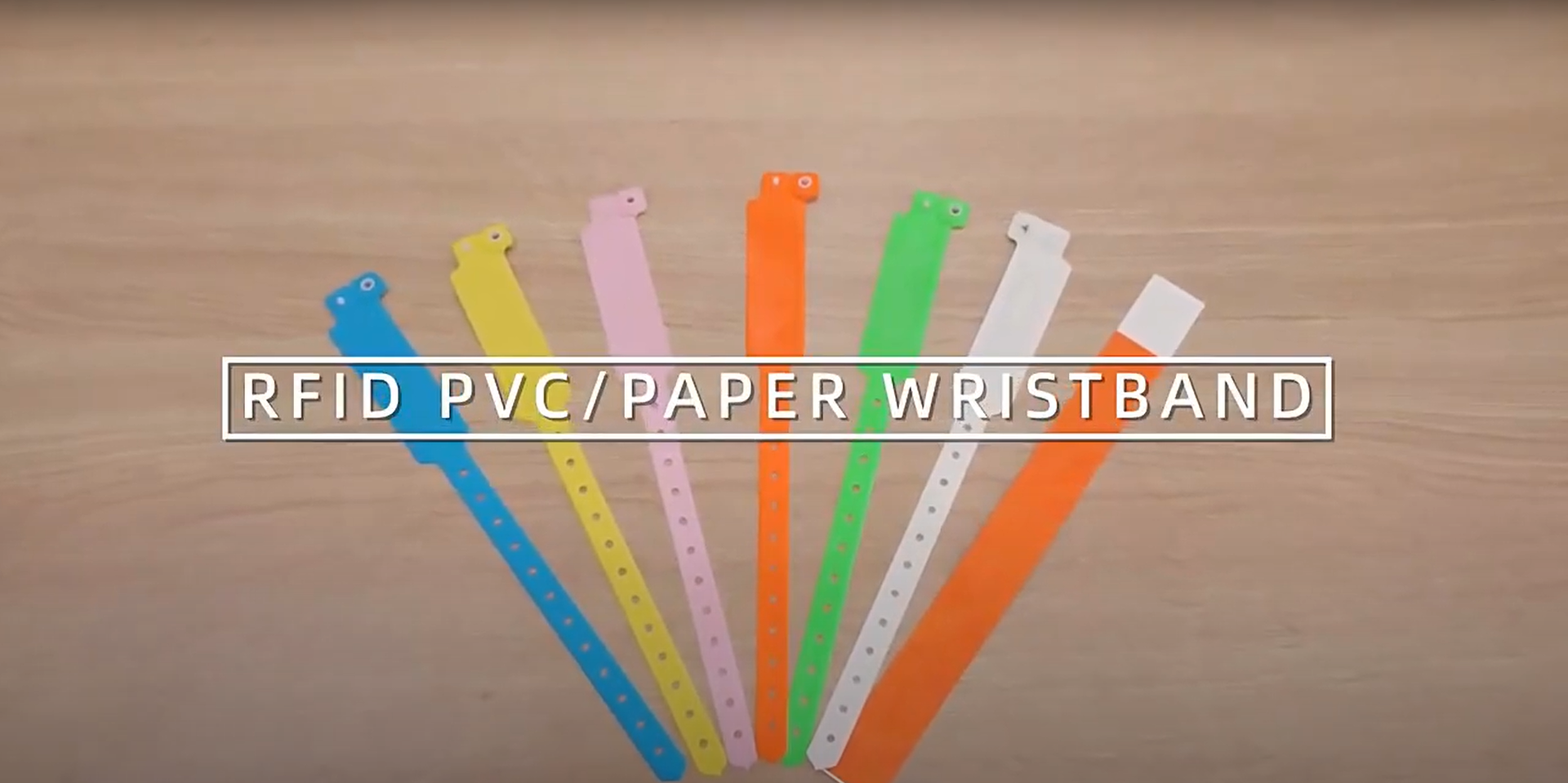 Low Cost Solution- RFID Disposable PVC Vinyl and Tyvek RFID Wristbands 