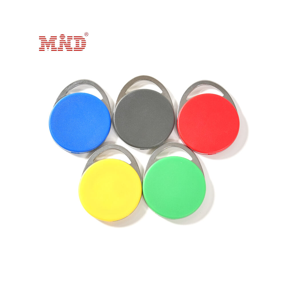 MDS0012 プログラム可能なABS製RFID/NFCタグ ホテル用アクセス制御キーホルダー