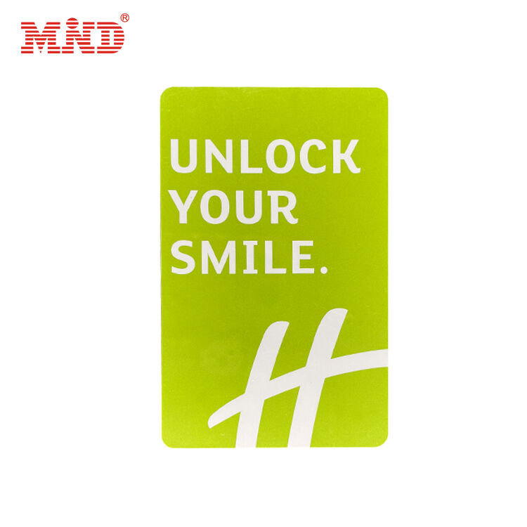 MDC003 Plastic PVC hotel key card 13.56Mhz RFID hotel door lock card ...