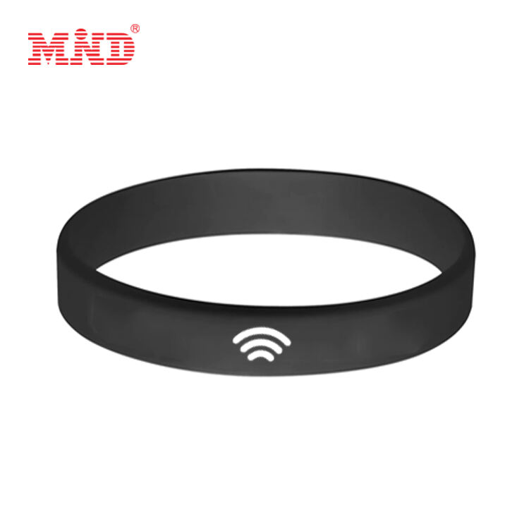 MW1A04 Ultra Slim Thin Silicone RFID Wristbands