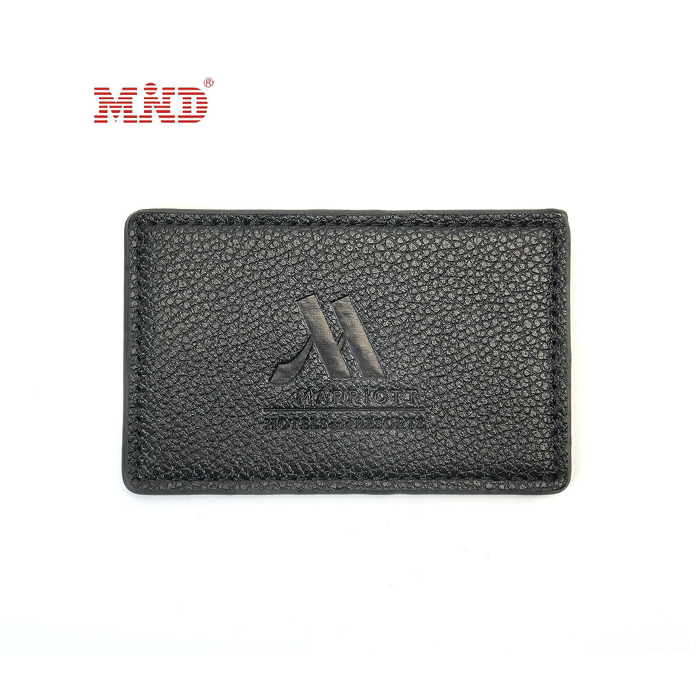 MDC006 Luxury RFID Leather Card Business Access Control Cards