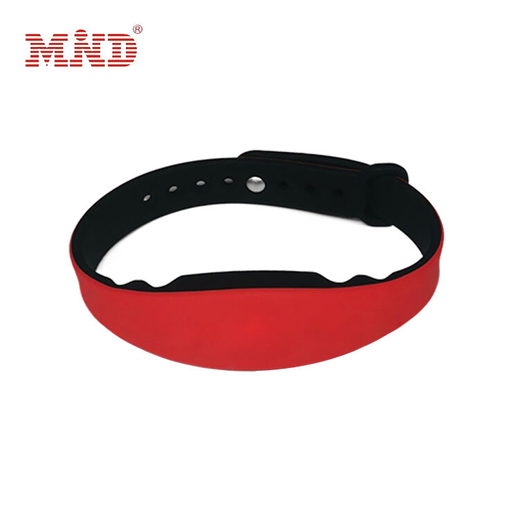 MW1B10 RFID Silicone Bracelets RFID Wristbands Cashless