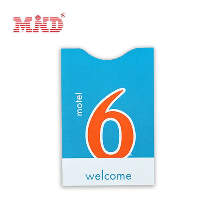 MDA002 Hotel Key Card Holders Coated Paper Card Sleeves