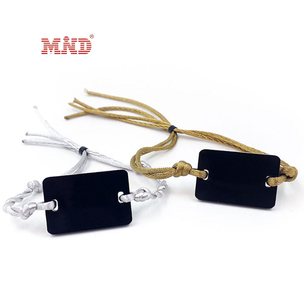 Waterproof RFID Adjustable Rope Wristbands NFC Acrylic Tag Bracelet