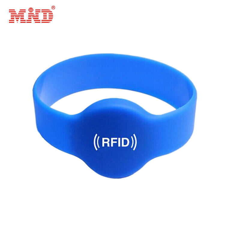 MW1A02 Rouhd Head Silicone Wristband RFID