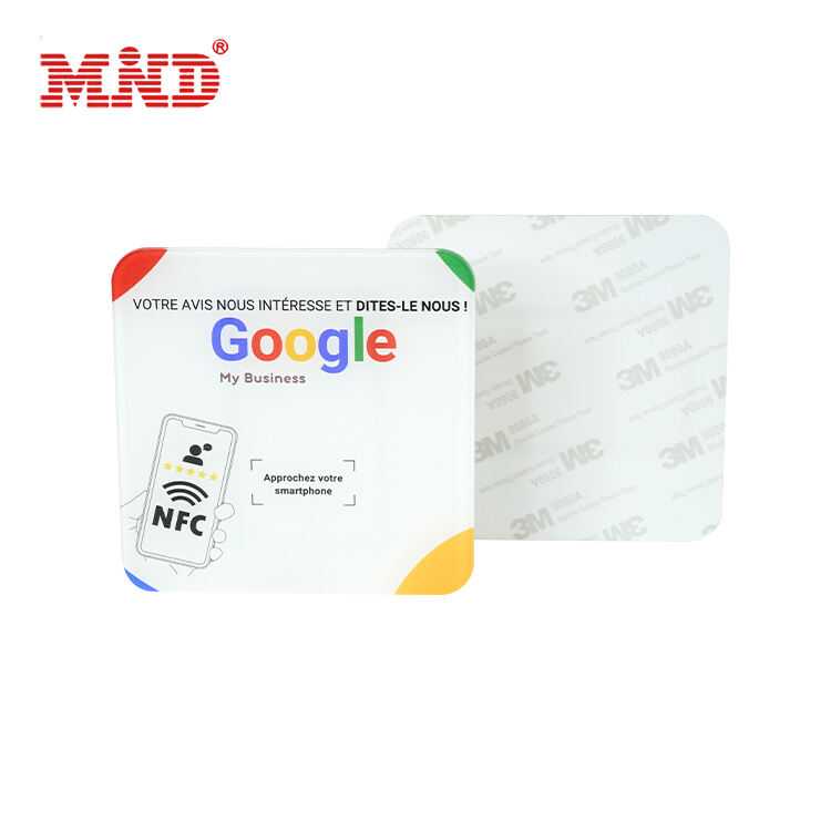 NFC Acrylic Plate Custom NFC Acrylic Card Plaque Google Review Plate