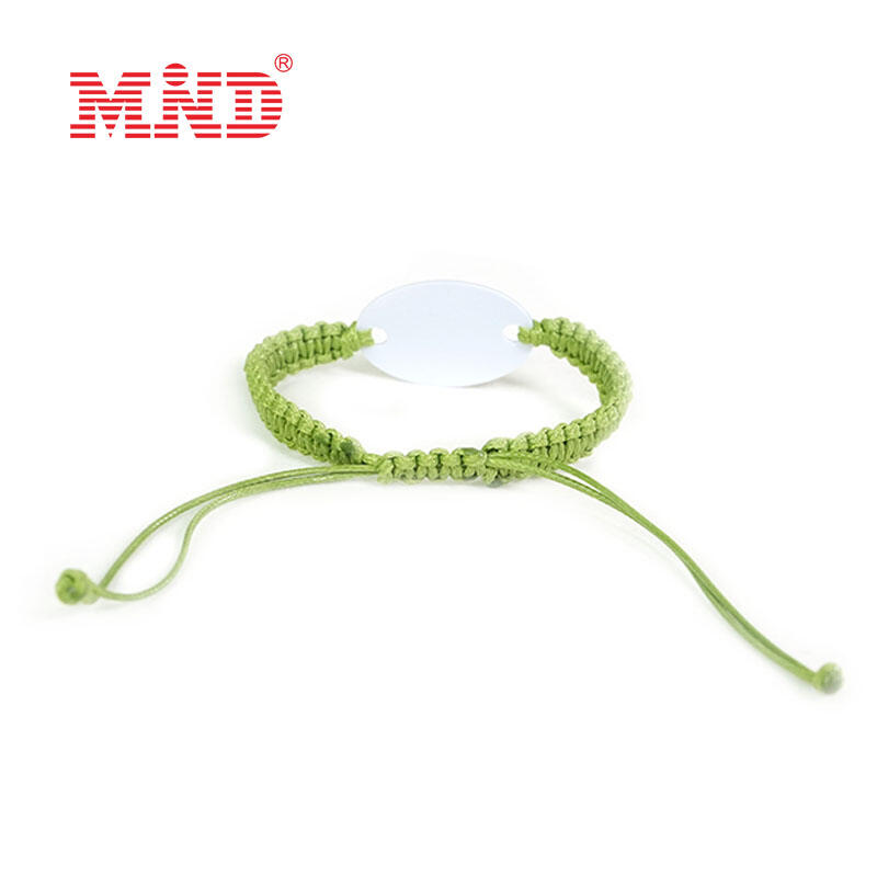 MW10A03-2 RFID Cashless Payment Rope Wristbands for Events