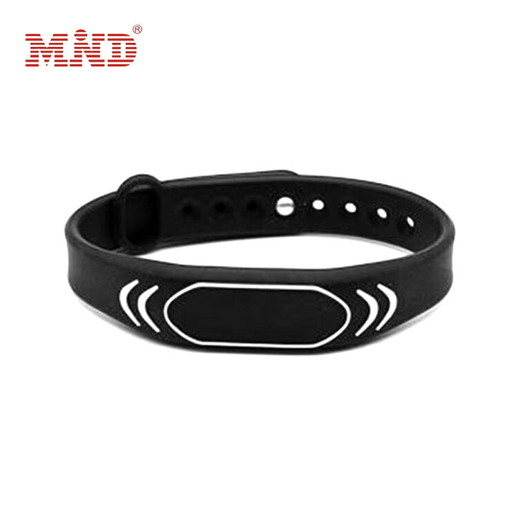 MW1B02 Waterproof Adjustable NFC Silicone Wrist Band