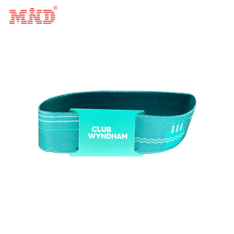 NFC PVC Slider Tag Elastic Wristband Bracelet Cashless Payment