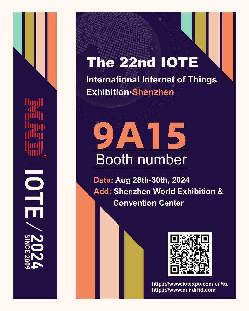 The 22nd IOTE International Internet of Things Exhibition · Shenzhen