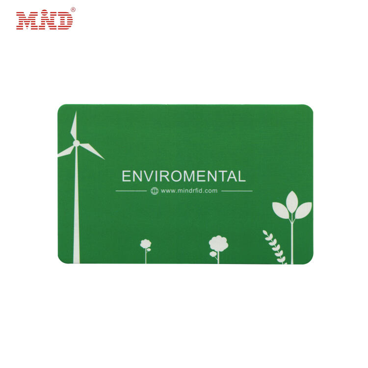 MDC005 Customized Colorful Eco Paper Ticket ID Access Control Card