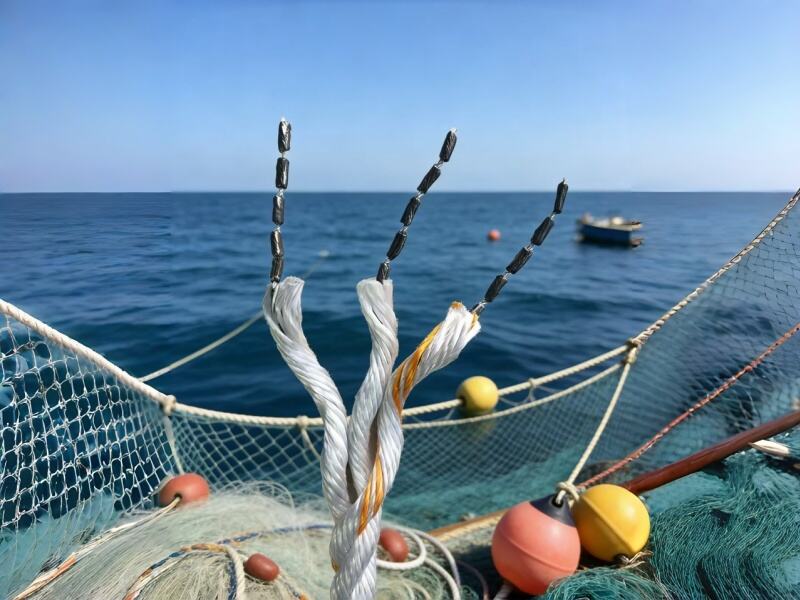 Központi vezetékvezető kötél