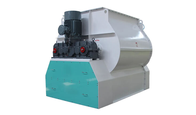 SSHJ series feed double-shaft paddle mixer