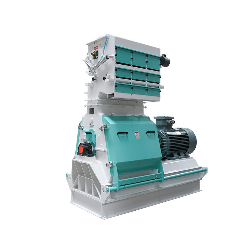 Молотковая дробилка серии SFSP66X100 с питателем-крыльчаткой