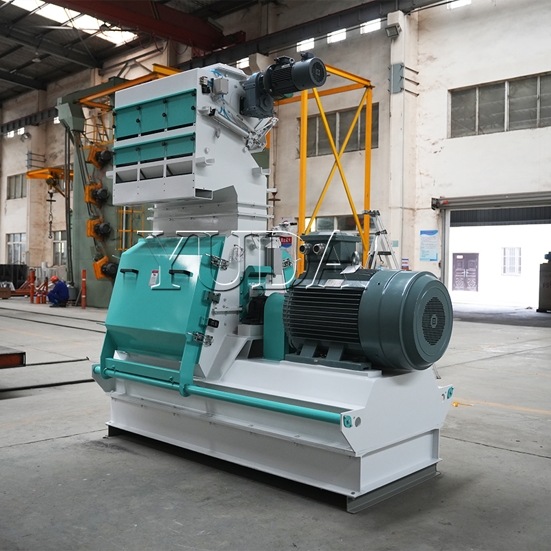 Молотковая дробилка серии SFSP66X100 с питателем-крыльчаткой