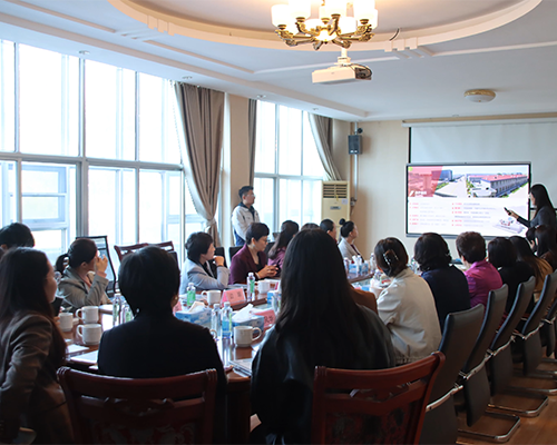 Strengthen exchanges, seek development, and promote win-win results. The Weifang Women Entrepreneurs Association entered