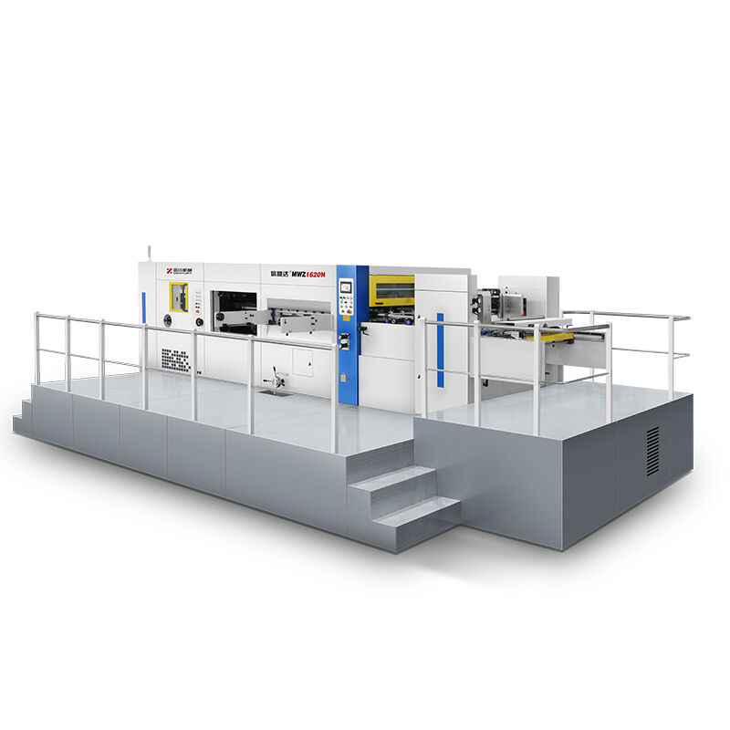 Fully Automatic Die Cutting Machine MWZ1620N paper processing machinery and flat die cutting machine