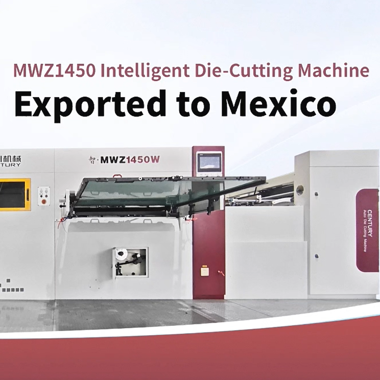 MWZ1450Q Fully Automatic Flatbed Die-Cutting Machine — Packaged and Shipped to Mexico
