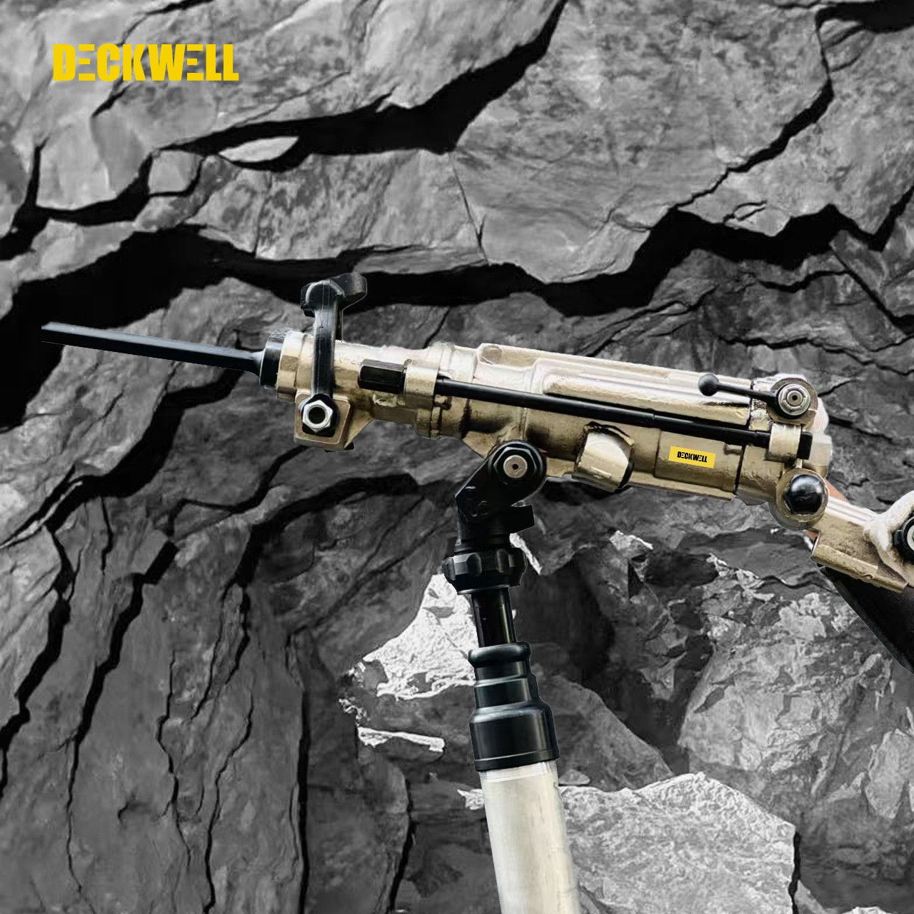 Which air leg rock drills comply with mining enterprise standards?