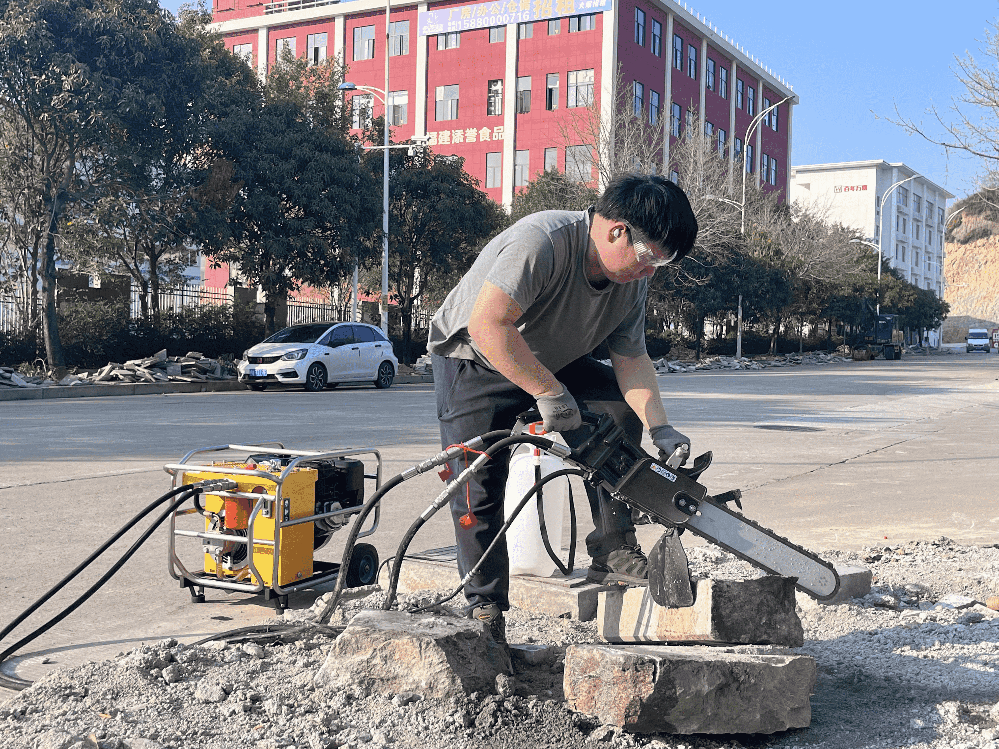 Beton Tuzilmasi uchun Mo‘ljallangan Sargirdakli Pilyodan To‘g‘ri Kesish