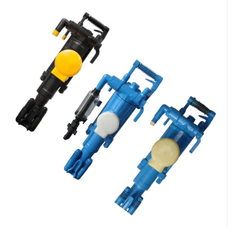 악조건의 환경에서도 사용 가능한 견고하고 신뢰성 높은 에어 레그 암반 드릴