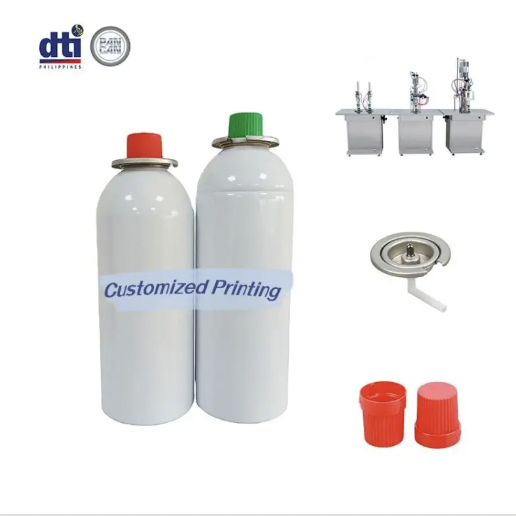 What are the different types of aerosol valves and their specific applications?