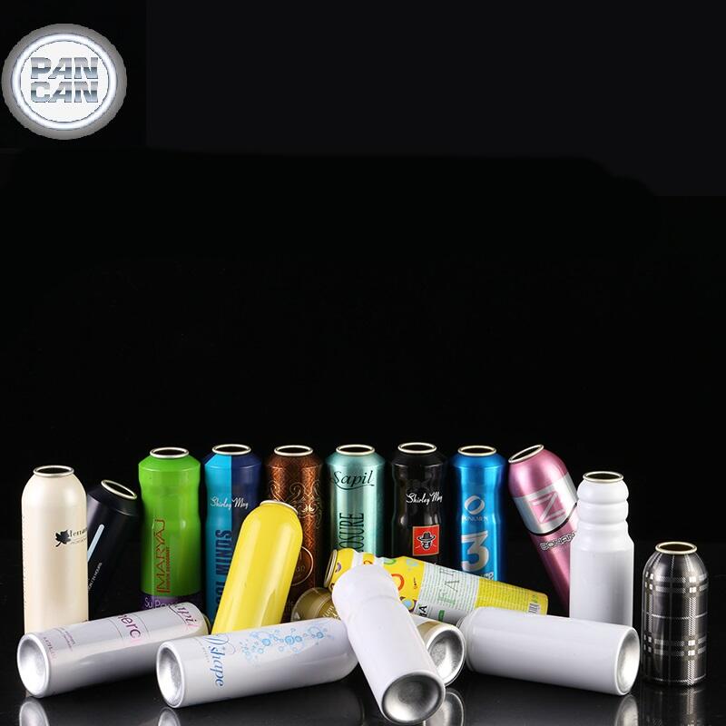 Wholesale Recyclable 100mL 500mL Empty Metal Aluminum Cosmetic Bottle For Essential Oil,Lotion,Shampoo