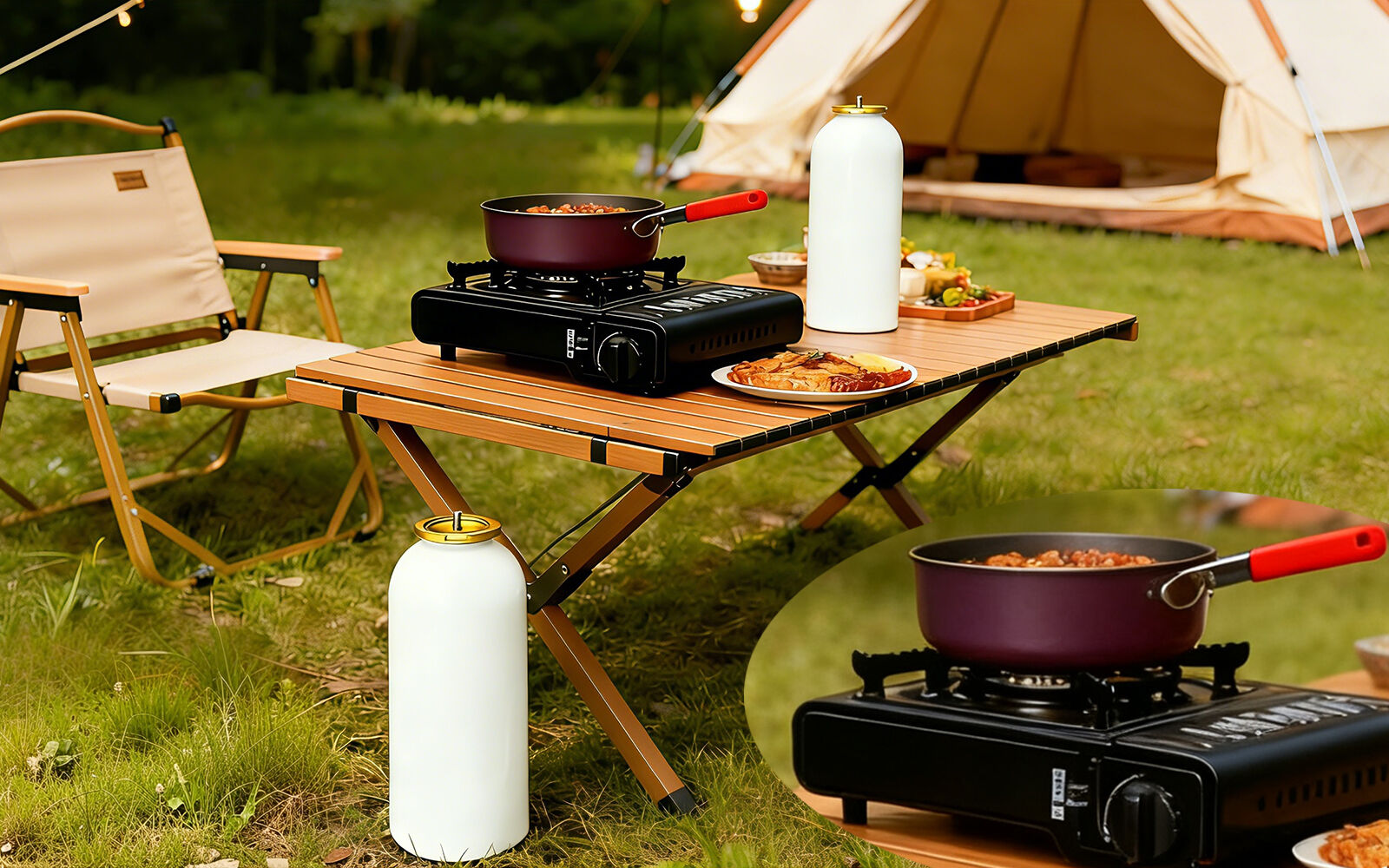 LPG Aerosol Can For Portable Gas Stove