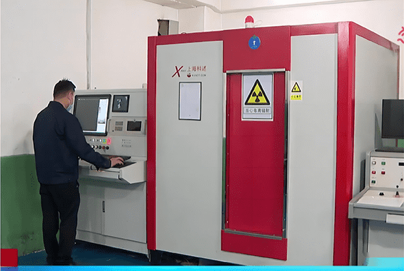 X-ray non-destructive testing