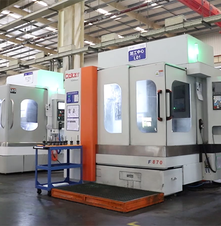 Vertical machining center (toolholder BT50-hard rail machine)