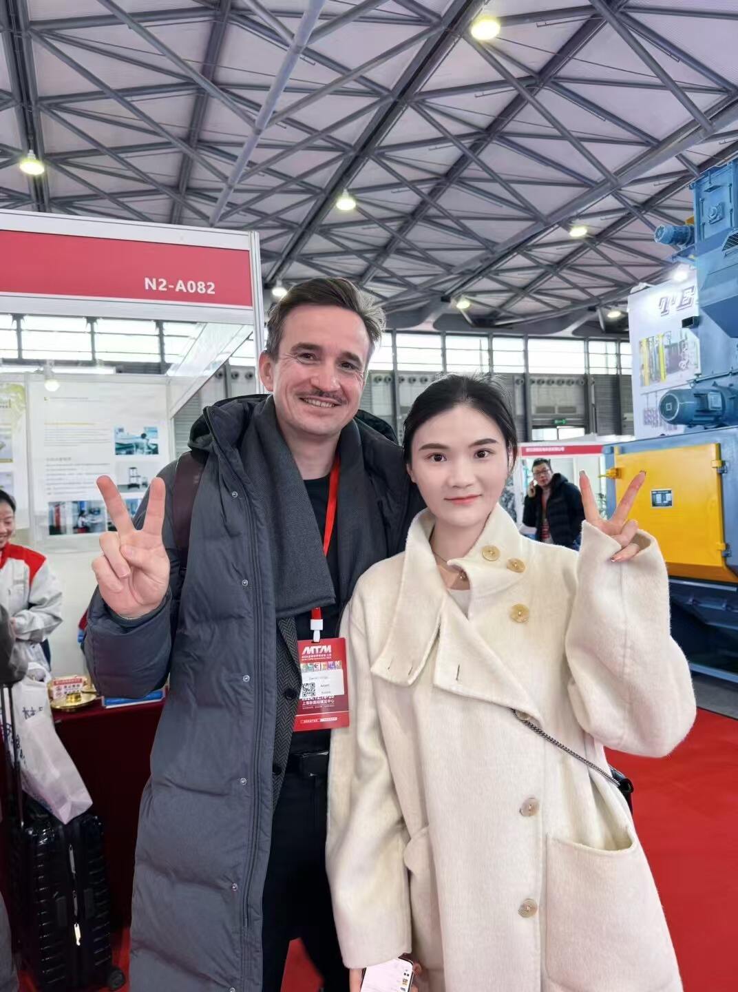 suzhou jincheng precision foreign trade department actively participate in the 2024 shanghai foundry exhibition expanding new opportunities for international cooperation-42