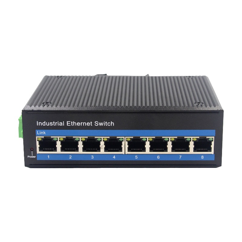 (RD08G) Conmutador Ethernet Industrial de 8 puertos 10/100/1000BASE-TX