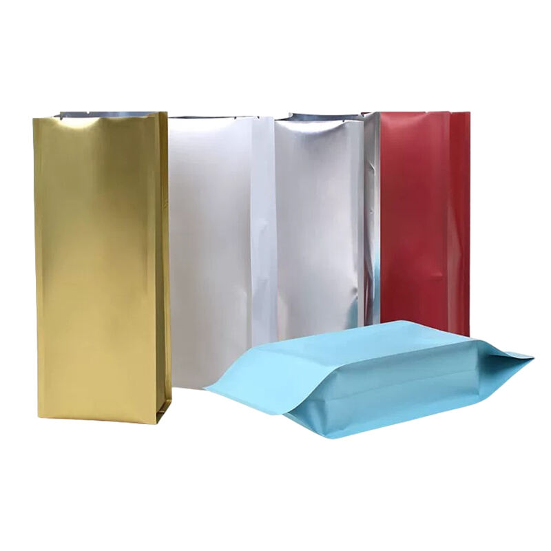 Quad Seal Bags Pet Food Packaging