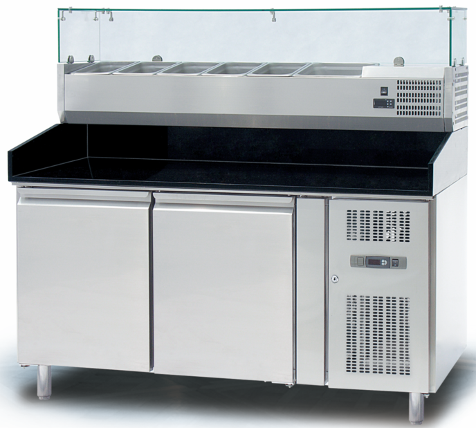 GL 2600 TN-VRX1500/380 
(2 Doors Worktable with VRX showcase)