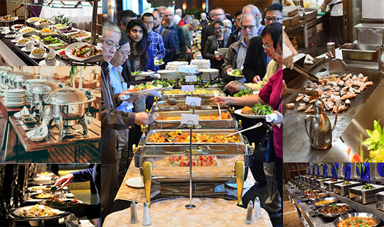 Elegant Kitchen Equipment Crafted for Buffet Splendor