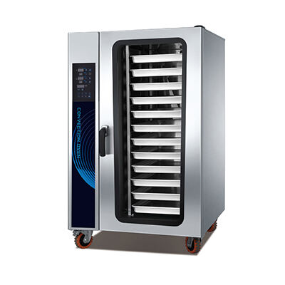 Digital  panel Gas Convection Oven 8-Pan  (Left blower)