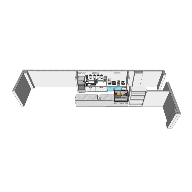 Milk Tea Shop Advanced Custom Bar Series
