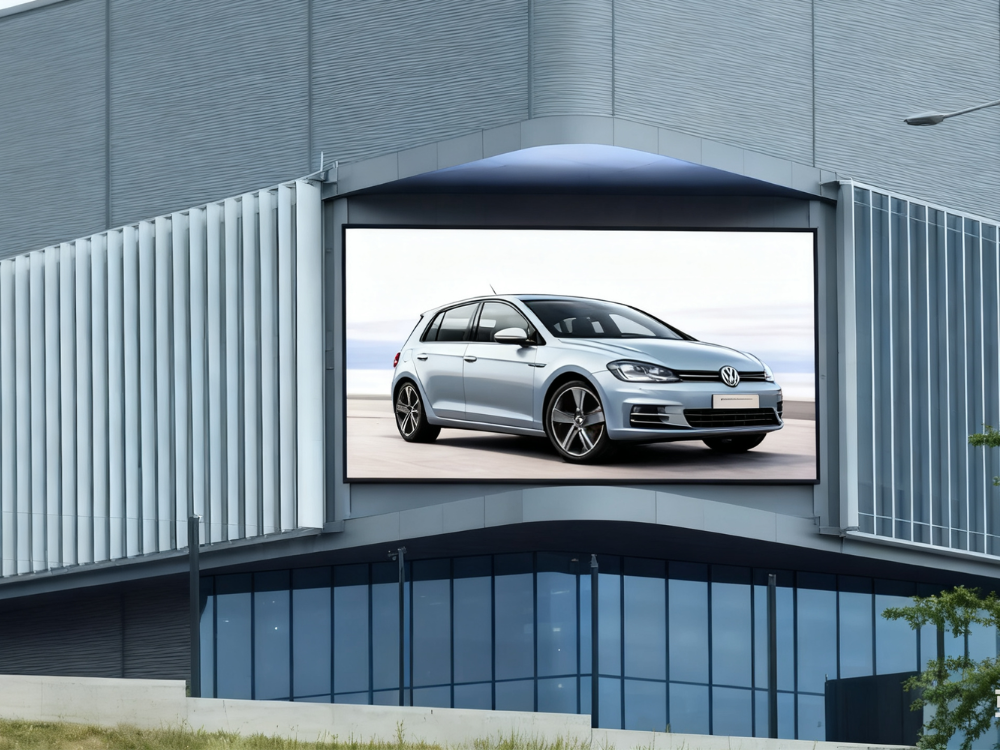 Outdoor energy-saving full-color screen