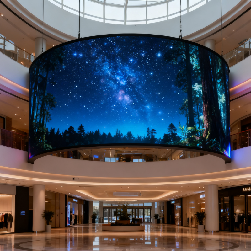 Creative Flexible LED Screens for Stage and Concerts