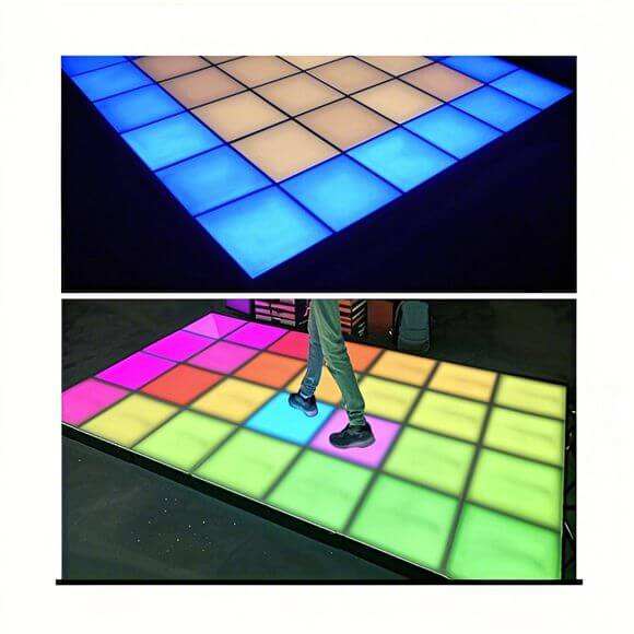इंटरैक्टिव एलईडी डांस फ्लोर निर्माता और वैश्विक इवेंट किराये के आपूर्तिकर्ता