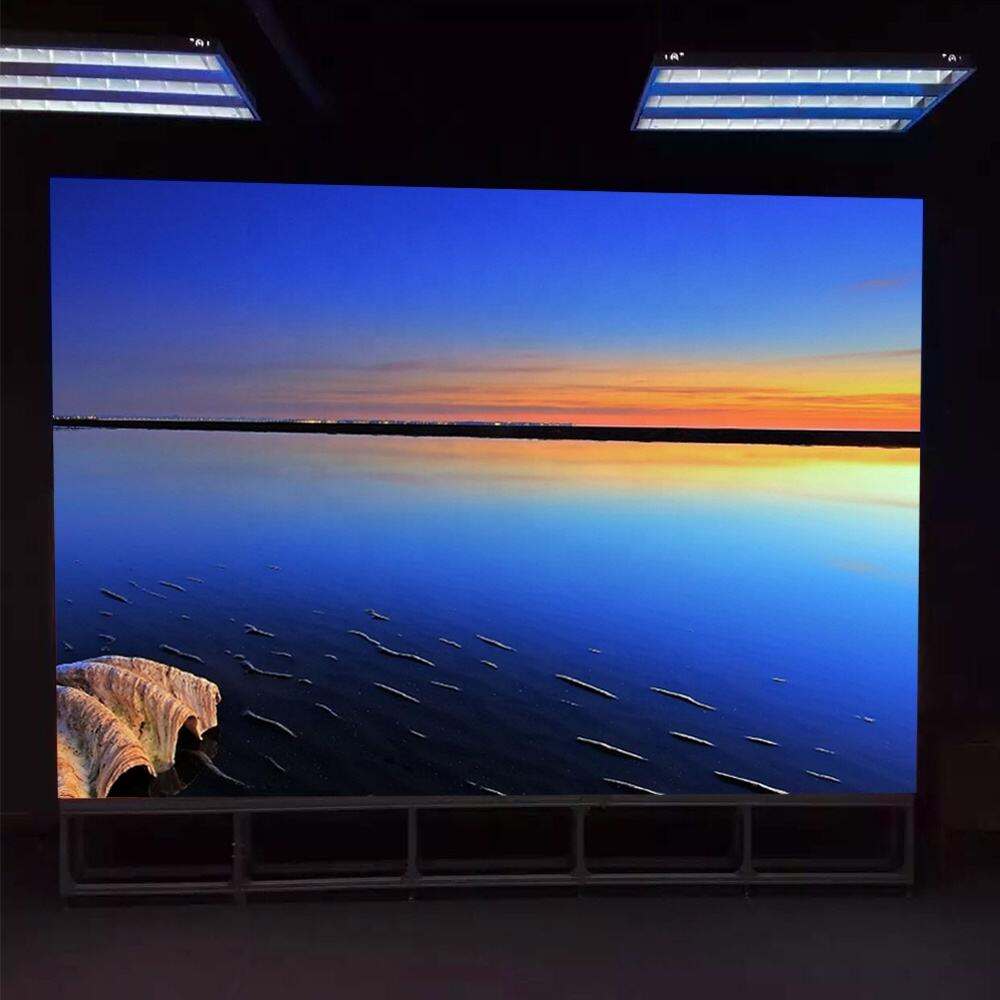 JunChen Display Belgium 9 m²-es P3,91-es beltéri kölcsönzési LED-kijelző