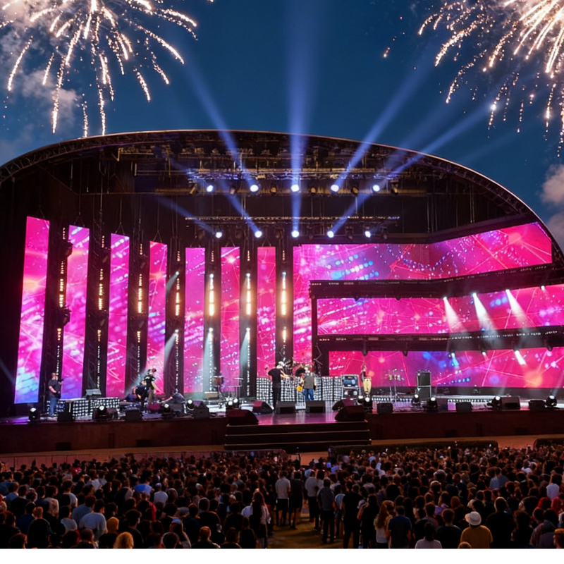 LED स्क्रीन किराए के प्रदाता और वैश्विक इवेंट डिस्प्ले आपूर्तिकर्ता