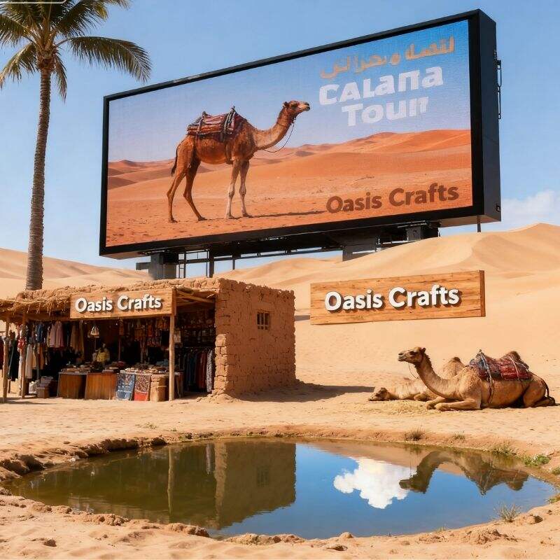 Hochleistungs-DOOH-Bildschirme für Außenwerbenetzwerke