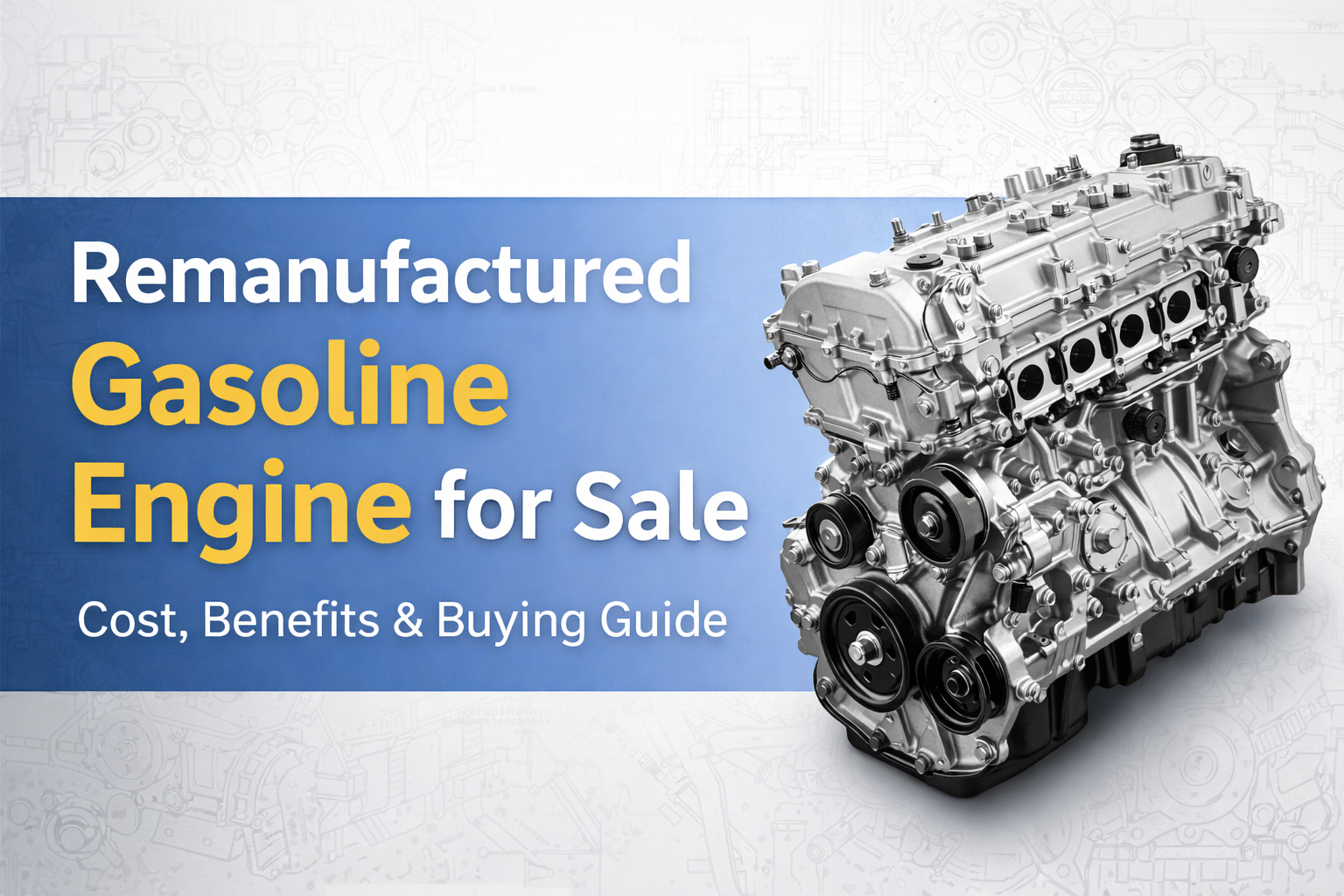 Újra gyártott benzinmotor eladó: Teljes vásárlási útmutató